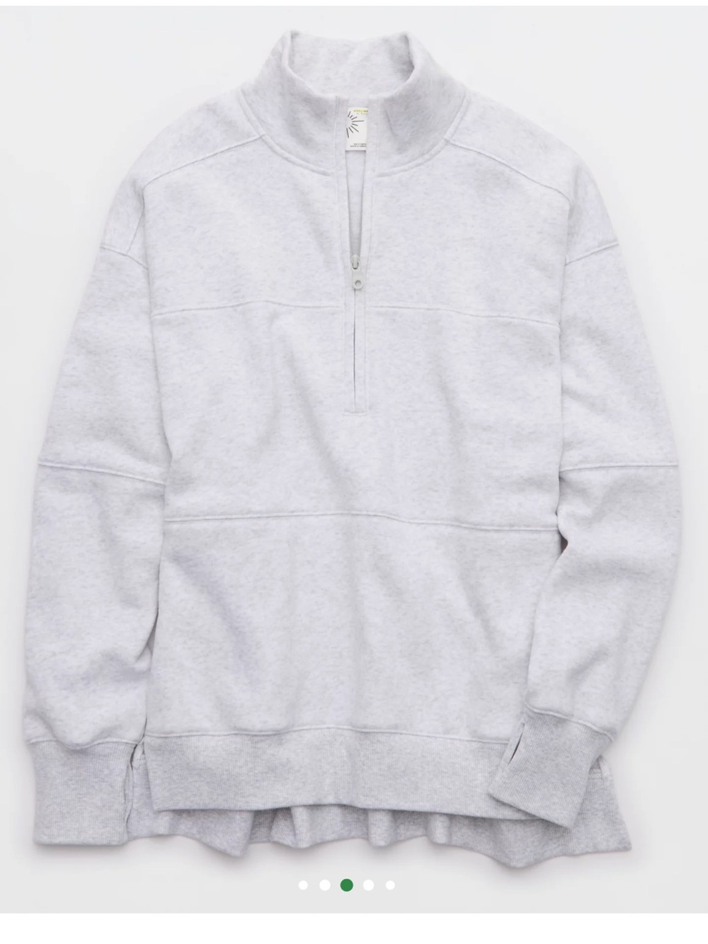 OFFLINE By Aerie Cloud Fleece Quarter Zip Sweatshirt